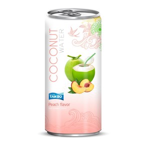 Wholesale Tan Do 250ml Natural Coconut Water With Pulp Flavored Tropical Beverage RTD OEM Private Label Vietnam Supplier - Product Image 2