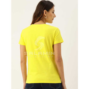 T-shirt en coton pour femmes, estival et surdimensionné, impression personnalisée, transfert de chaleur - Product Image 4