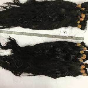 Vendeurs de cheveux alignés avec des cuticules vierges non transformées, vente en gros de cheveux vietnamiens Remy 100 en vrac de cheveux humains vietnamiens - Product Image 2