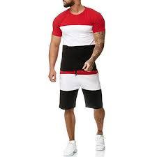 Trajes con logotipo personalizado para hombre, ropa deportiva para correr, gimnasio, chándales de algodón y poliéster, venta al por mayor - Product Image 3