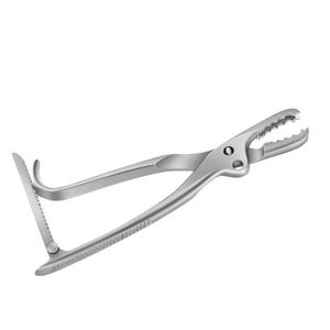 Farabeuf Lambotte Fórceps de sujeción de hueso de acero inoxidable Mordazas rectas manuales 24-34cm MOL Certificado por Farhan Products - Product Image 2