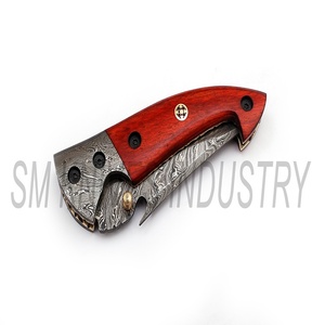 ที่กำหนดเองที่ทำด้วยมือที่สวยงามซับล็อคมีดพับบิดรูปแบบ (Smk1241) - Product Image 6