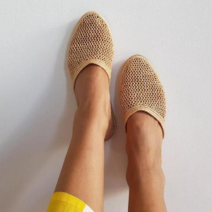 Raffia <b>Shoes</b> Handmade slippers Handmade Happiness - Product Image 1