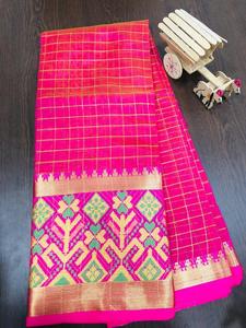 Modern Designer Party Wear Georgette Soie Coton Fleur Imprimé Travail et Blouse Non Cousue Couleur Violet Femmes Indiennes Porter Ethnique - Product Image 6