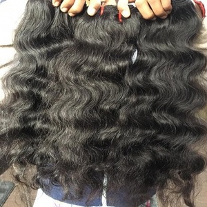 Extensiones de Cabello Humano Remy Virgen 100% Puro de la India, Paquetes de Cabello a Granel con Doble Trama a Máquina - Product Image 2