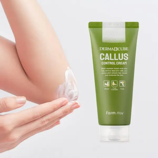 Korean Cosmetic / Dermacube Callus Control Cream / Soft Smooth Moisturizing for feet elbows knees