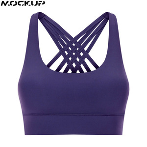 สปอร์ตบราไร้ตะเข็บแบบใหม่ คุณภาพสูง บริการรับผลิตแบรนด์ส่วนตัว (OEM) สำหรับผู้หญิง - Product Image 2