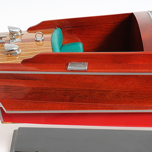 Chris <b>Craft</b> Runabout Painted L80cm Wooden Model Ship With Display Stand Wooden Handicraft From OMH Arts and Crafts <b>Supplies</b> - Product Image 5