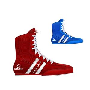 Traspirante personalizzato boxe stivali nero wrestling boots high top guantoni <span class=keywords><strong>da</strong></span> boxe uomo <span class=keywords><strong>stivaletti</strong></span> - Product Image 1