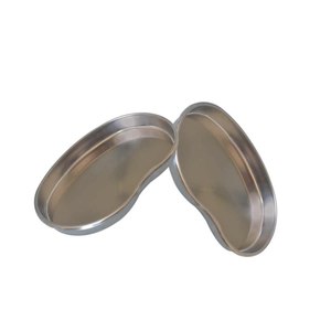 3 uds cuenco médico de acero inoxidable para riñón, herramienta Dental, bandejas curvas con forma de riñón, placa quirúrgica de 3 tamaños, acero inoxidable CE ISO - Product Image 4