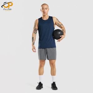 Ropa deportiva para hombre, camiseta sin mangas deportiva, transpirable, color negro, 2022 - Product Image 4