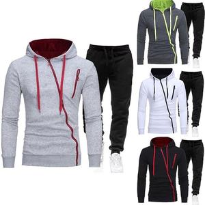 Personalizar Nuevo estilo de manga larga de los hombres Traje deportivo Jogging Chándales Conjunto Chándal para hombres y mujeres - Product Image 2