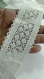 Encajes de Crochet Bordados a Máquina Hechos a Medida en Tamaños y Colores Surtidos para Vestidos de Novia. - Product Image 3