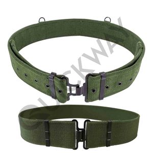 Adjustable Green Utility Webbing <b>Belt</b> for <b>Work</b>, Outdoor, Casual or Adventure Use Durable Nylon Waist <b>Belt</b> - Product Image 6