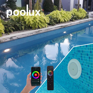 Luz LED Sumergible para Piscina, Actualizada, 100% Resina, IP68, RGB, Mini, Delgada, 10mm, DC 12V, para PC - Product Image 1