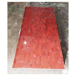 หินอ่อนสีแดง Jaspal โต๊ะรับประทานอาหารด้านบน - Product Image 1