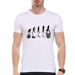 เสื้อยืดพิมพ์ลายสำหรับผู้ชายผ้าสแปนเด็กซ์/ โพลีเอสเตอร์แขนสั้นคอกลมบังคลาเทศผ้าถักคุณภาพสูงเป็นมิตรกับสิ่งแวดล้อม - Product Image 3
