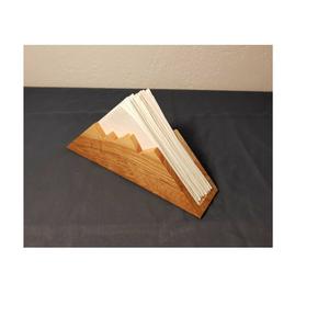 Soporte para servilletas de madera, el mejor diseño, hecho a mano, pulido, personalizado, embalaje único, a la venta, 100% - Product Image 5