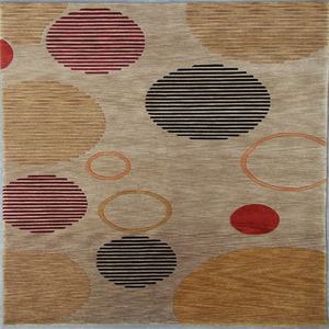 Alfombras hechas a medida para sala de estar, forma abstracta tibetana, anudada a mano, pila de corte de lana 100% - Product Image 1