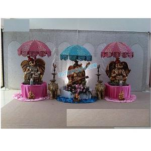 Parapluie d'entrée de mariage scintillant, décoration d'accueil de mariage colorée, parapluie d'entrée de mariage indien, parapluies Royaume-Uni - Product Image 1