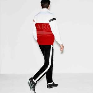 Survêtement en coton polaire pour hommes, 2 pièces, vêtement de haute qualité, personnalisé, pour jogging, sport, Logo personnalisé, vente en gros - Product Image 3