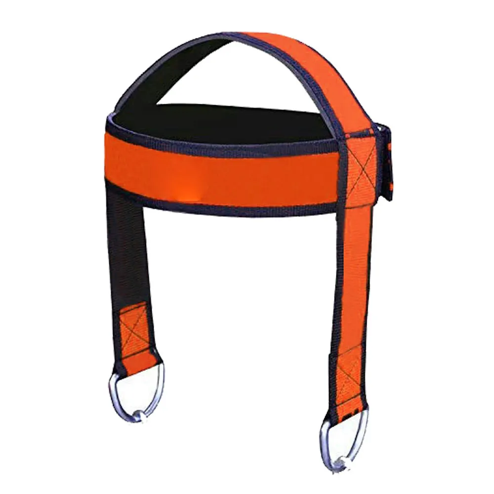 Weight Lifting Neck Training Head Harness Exercise With Chain Belt