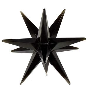 Cristal de alta calidad merkaba estrella obsidiana negra merkaba 12 puntos Reiki curación cristal cuarzo Merkaba estrella piedra preciosa al por mayor - Product Image 2