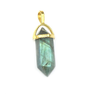 Pendentif personnalisable en argent sterling avec lapis-lazuli, style bohème, pour homme et femme, idéal pour les occasions festives - Product Image 1