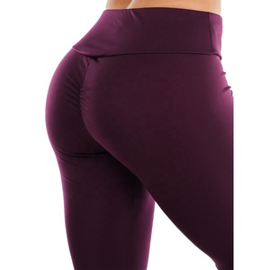 Leggings pour femmes à taille haute, longueur genou, en spandex/polyester, extensibles dans quatre sens, avec poches, pour le fitness, la gym, le yoga, l'entraînement, la course à pied et les sports - Product Image 5