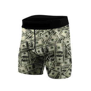 Shorts de combat MMA noirs personnalisés, compression serrée pour hommes adultes, vêtements d'arts martiaux, polyester/coton, imprimé par sublimation - Product Image 3