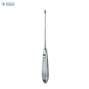 Cureta ósea Halle de 25 cm con mango hueco - Instrumento quirúrgico ortopédico manual de acero inoxidable - Product Image 6
