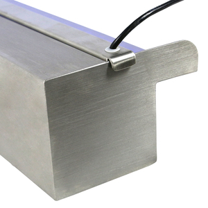 Đài Phun Nước Ngoài Trời 316 Thép Không Gỉ Tường Vòi Phun Nước Thác Nước Với Đèn <span class=keywords><strong>LED</strong></span> - Product Image 5