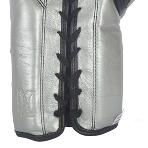 Guantes de Boxeo Personalizados de PVC de Alta Calidad / Guantes de Boxeo Estilo Mexicano con Cordones para Entrenamiento de Kick Boxing y MMA - Product Image 3