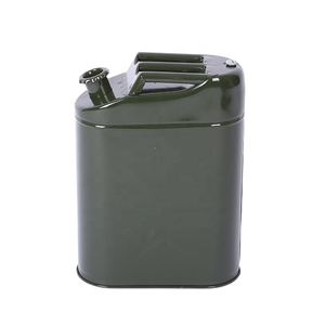 5แกลลอน20L แก๊ส Jerry <span class=keywords><strong>Can</strong></span> เชื้อเพลิงถังเหล็กสีเขียว - Product Image 6