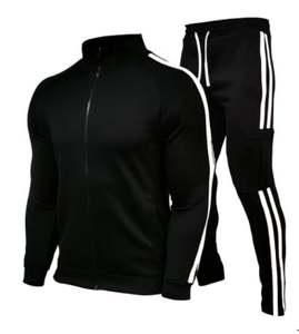 Survêtements pour hommes MIRAJ INTERNATIONAL, survêtements de jogging personnalisés, yoga, sport, entraînement, sweats à capuche courts, pantalons de jogging - polyester/coton - Product Image 4