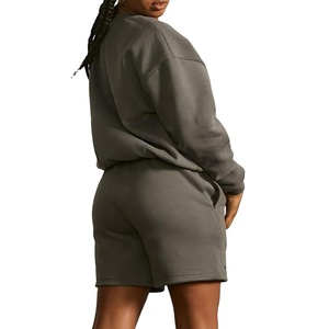 OEM-Sudadera de poliéster de manga larga para mujer, jersey de gran tamaño con capucha para mujer - Product Image 3