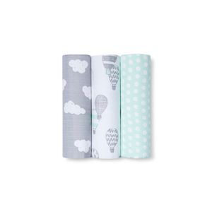 Couvertures à langer en mousseline pour bébés, emballage personnalisé, couvertures - Product Image 1