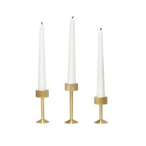 Ensemble de 2 bougeoirs au design fabuleux Bougeoir en acier inoxydable avec bougeoir de taille personnalisée de qualité supérieure - Product Image 5