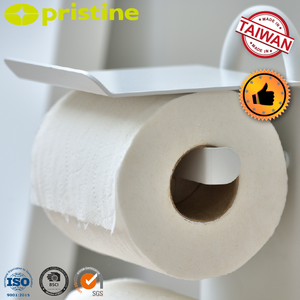 OEM Rangement moderne de qualité pour la maison Support à double rouleau pour toilettes Vente en gros en acier inoxydable Fabricant taïwanais pour salle de bains - Product Image 6