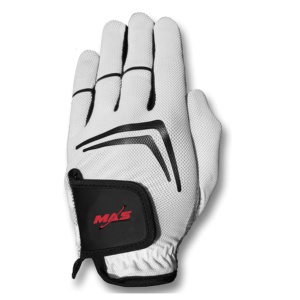 Guante de golf de piel de oveja de cuero Cabretta blanco antideslizante peso de mano origen GUA modelo PGM lugar izquierdo - Product Image 5