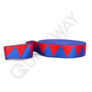 Custom Logo Printed Medal <b>Ribbon</b> Ceremonial Gross Grain Woven Fabric Wholesale Cotton & Polyester Thread & Moire Patterned - Product Image 5