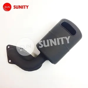 Taiwan sunity Top quality TF75 Forklift silencer for YANMAR Excavator Muffler Assembly