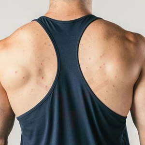 Wholesale Custom Polyester <b>Mens</b> Gym Tank Top Fitness Sports <b>Singlets</b> Bodybuilding Style Summer Training Clothing Print - Product Image 6