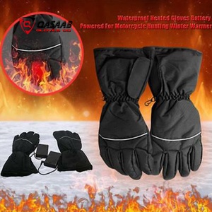 Gants chauffants électriques USB pour hommes et femmes Hiver Ski Snowboard Isolé Cuir Coton Polyester Chaud Outdoor Gear - Product Image 3