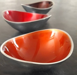 Bol à Fruits classique pour la maison, hôtel, Restaurant, bol de mariage, finition en émail, vaisselle Design moderne, bols en Aluminium - Product Image 5