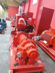 Ulfm อนุมัติ NFPA20ชุดปั๊มดับเพลิงแรงเหวี่ยงแยกกรณีดีเซล,ชุดปั๊มดับเพลิง50GPM-2000GPM พร้อมตัวควบคุม - Product Image 2