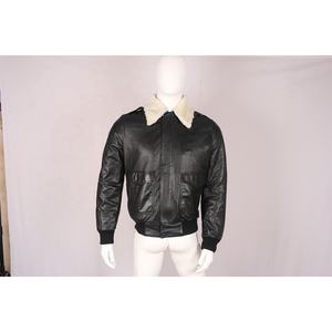 Nuevo modelo de moda bolsillos con cremallera chaquetas de cuero Premium hechas a medida al por mayor - Product Image 2