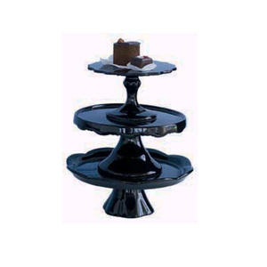 Vente en gros de présentoir à gâteau rond en métal fantaisie or décoration variété OPP sac d'emballage - Product Image 4