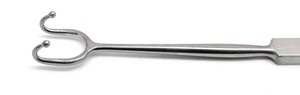 Retracteur manuel Fomon Safety Point 6,25 pouces à double pointe sphérique, instruments de rhinoplastie ORL en acier inoxydable - Product Image 3