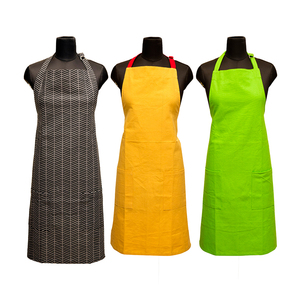 Customized 100% Cotton Woven Orchid Impex Wholesale Chef <b>Kitchen</b> Bib <b>Apron</b> Custom Logo for Women Men Restaurant Hotel OEM Bulk - Product Image 1